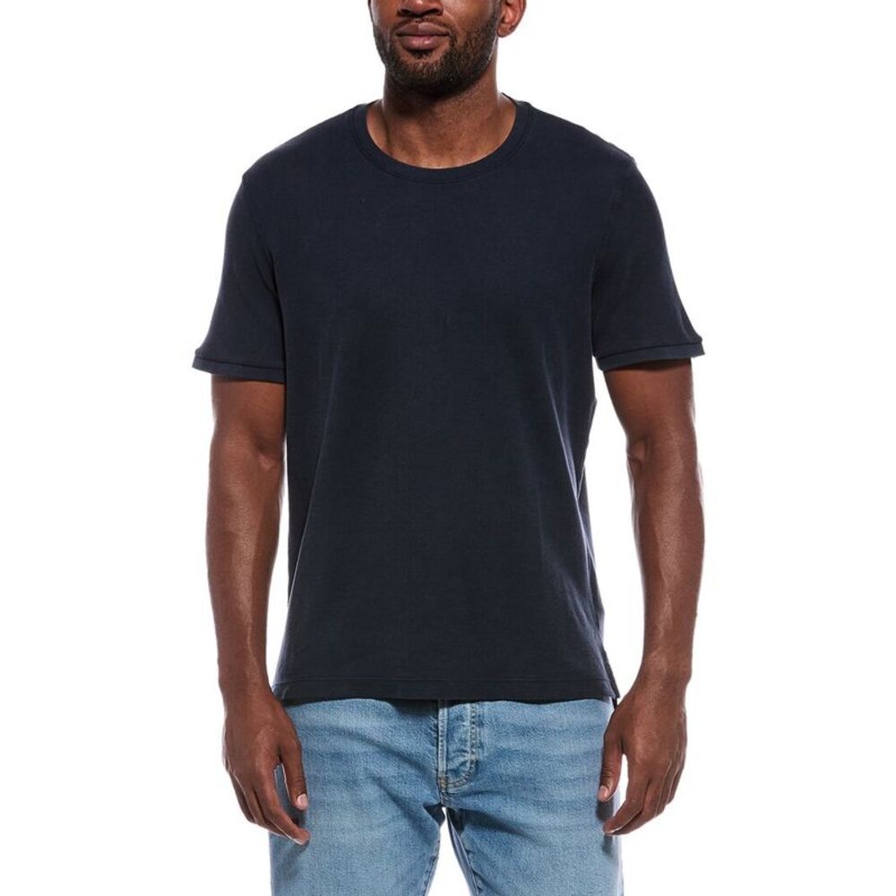 Atm Anthony Thomas Melillo Mens  Crewneck T-Shirt, Navy